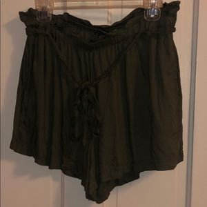 Olive American Eagle soft shorts